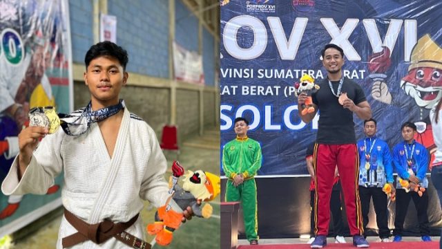Dua Personel Polres Pasaman Raih Tiga Medali di Porprov Sumbar XVI 2026