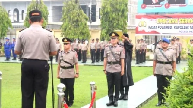Kapolres Pasbar Pimpin Sertijab Kasat Polairud dan Kapolsek Talamau, AKP Zulfikar Jabat Kasiwas